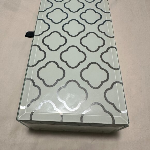 Blue Glass Jewelry Box - Picture 3 of 3